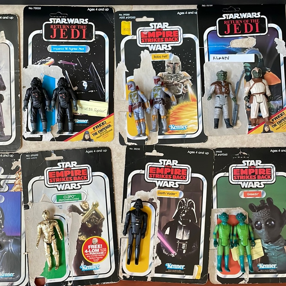 Lot of Kenner Vintage Star Wars Figures